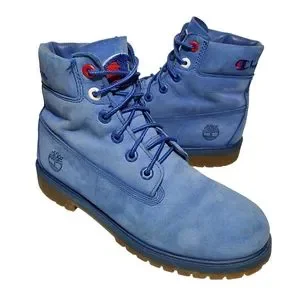 グラップル　　　　　　　　　　　　　　　　　　Timberland Timberland x Champion Premium 6 Inch Waterproof Boots Blue